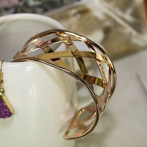 Golden Cuff Bracelet