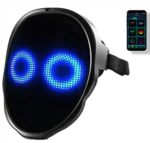 Glowing LED Party Mask