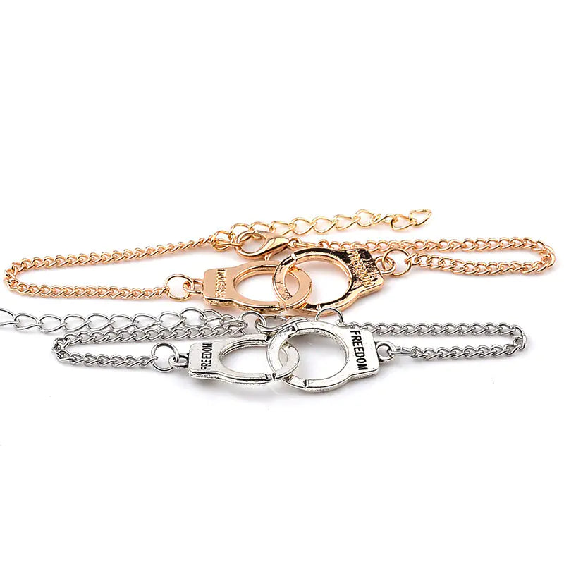 Letter 8 Handcuff Bracelet, Mini Handcuff Bracelet