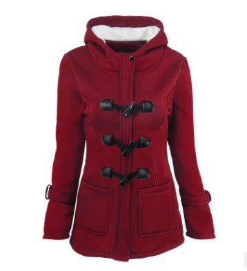 Mid-Length Coat, Jacket, Cotton Padded Jacket
