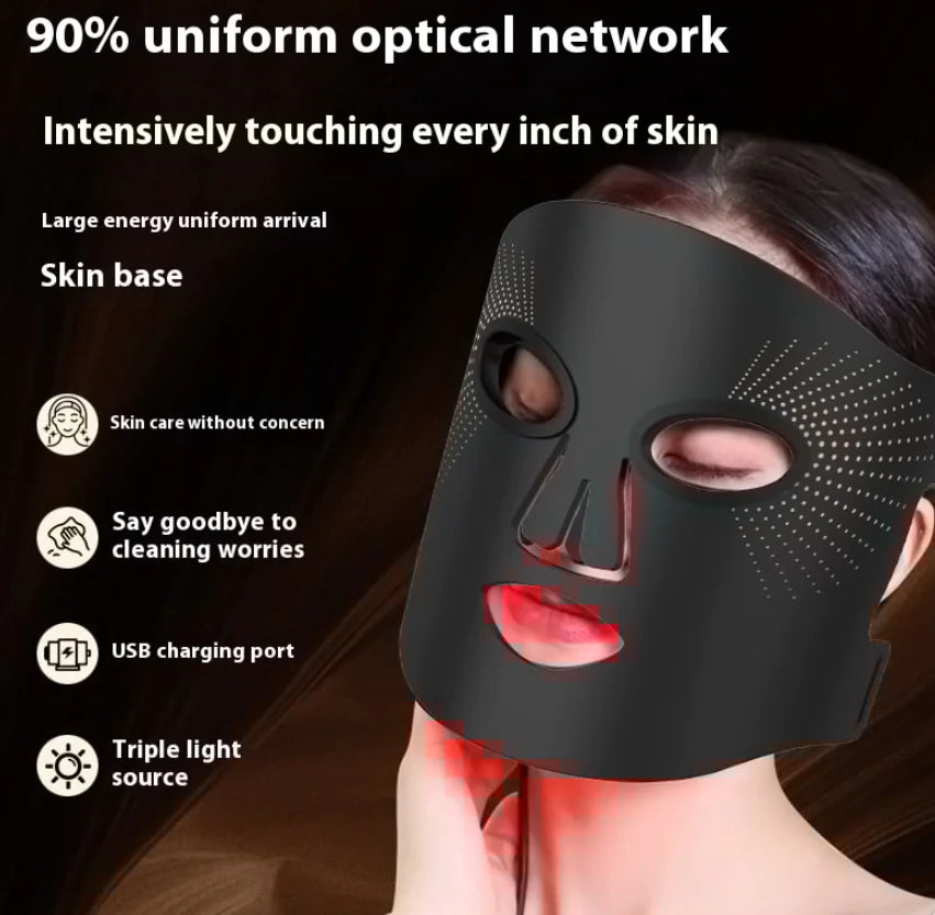 Silicone LED Therapy Face Mask