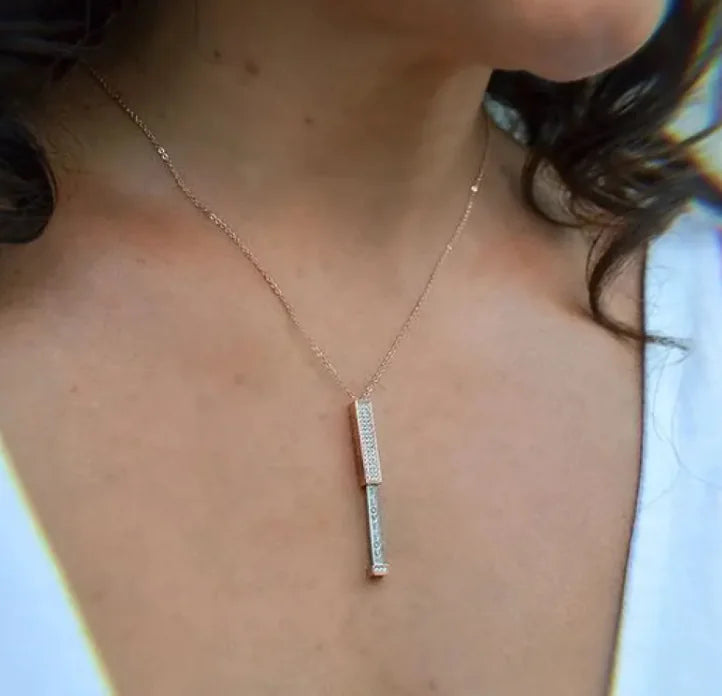 Chic Zircon Gem Pendant