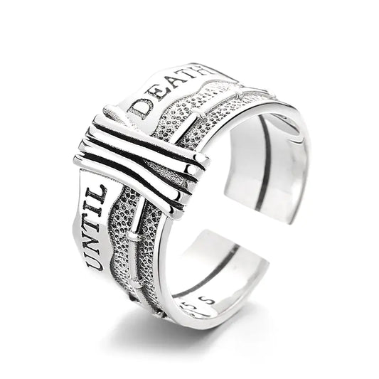 S925 Antique Style Silver Ring