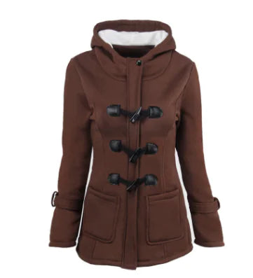 Mid-Length Coat, Jacket, Cotton Padded Jacket