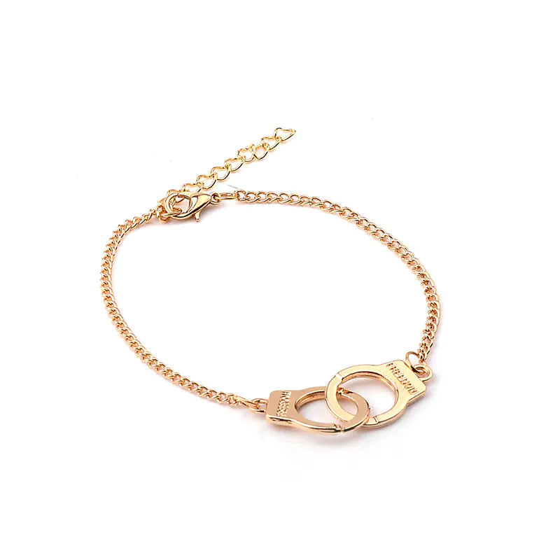 Letter 8 Handcuff Bracelet, Mini Handcuff Bracelet