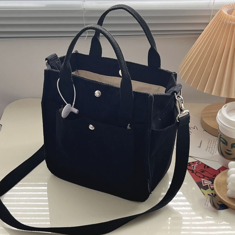 Corduroy Dual-Use Tote