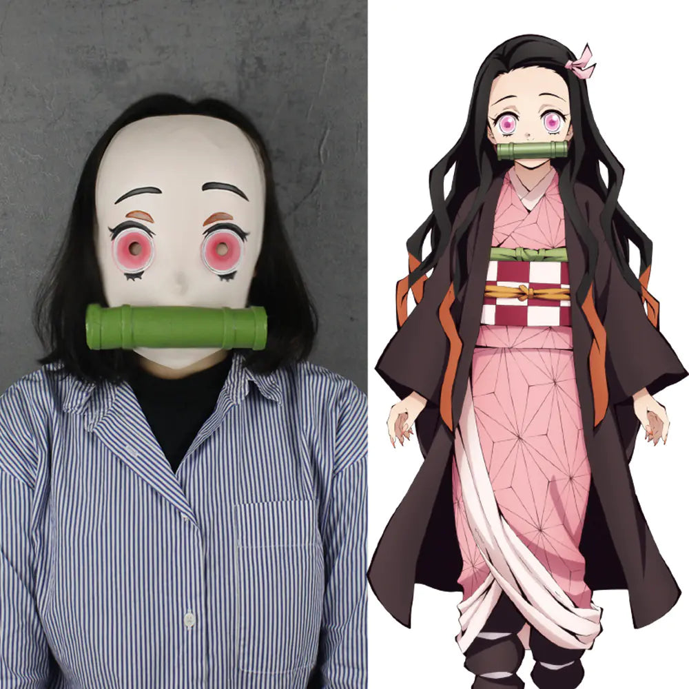 Demon Slayer LED Tanjiro Cosplay Mask