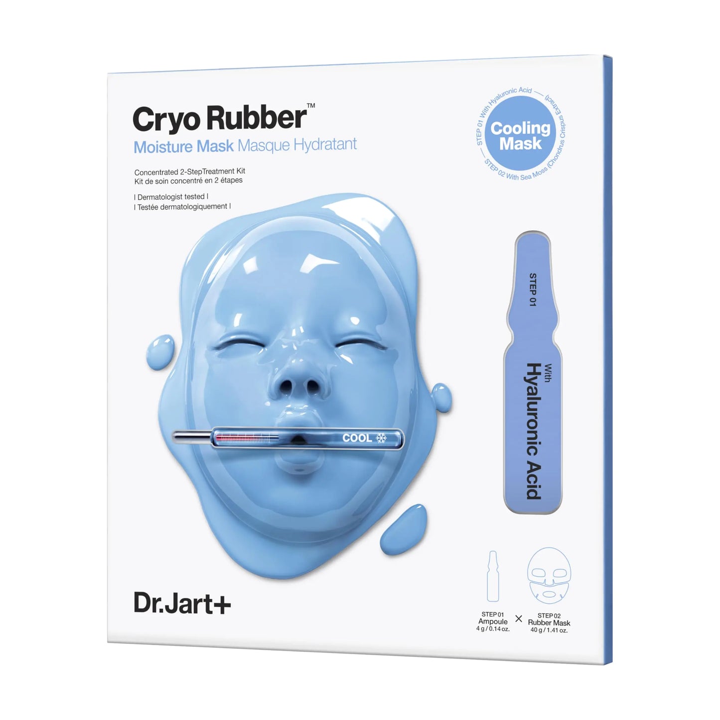 Dr.Jart+ Hyaluronic Cooling Mask | Korean Hydration 1-Pack