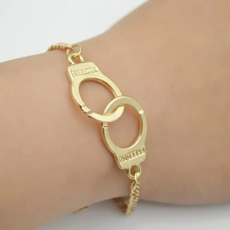 Letter 8 Handcuff Bracelet, Mini Handcuff Bracelet