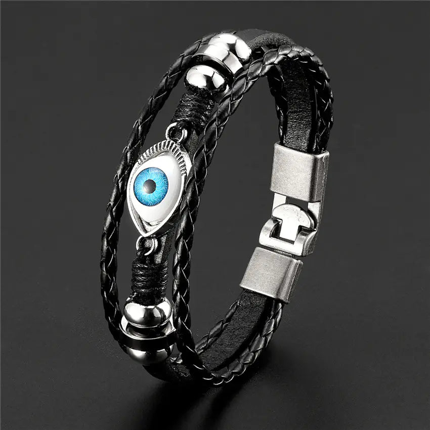 Chic Multi-Layer Evil Eye Bracelet