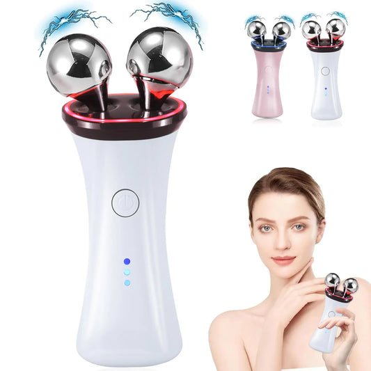 Microcurrent Face & Neck Lifter - Electric Massager for Radiant Skin
